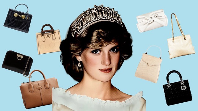 8 chiếc túi xách được yêu thích nhất của Công nương Diana