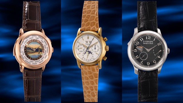 Đấu giá Patek Philippe cùng loạt đồng hồ siêu phẩm tại Hong Kong