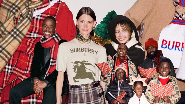 Lời chúc Giáng sinh từ ngôi nhà Anh quốc Burberry
