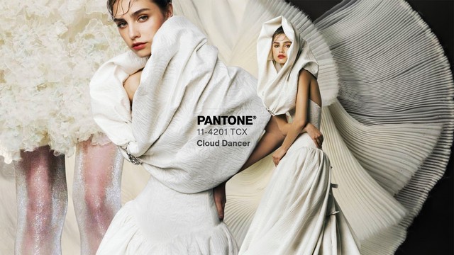 Pantone Cloud Dancer - Gam màu của vẻ đẹp tự do và tối giản