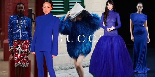 Xanh cobalt: gam màu đang chiếm lĩnh cả thảm đỏ lẫn đời sống của sao Hollywood