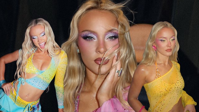 Zara Larsson và sự trở lại của lối trang điểm tối đa