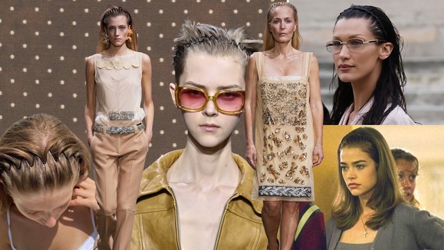 Miu Miu hồi sinh xu hướng băng đô Y2K hậu Paris Fashion Week 2026