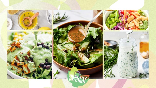 Healthy Kitchen: 6 công thức nước sốt cho dĩa salad sắc màu