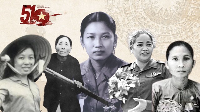 Dấu chân người phụ nữ trong ký ức kháng chiến chống Mỹ