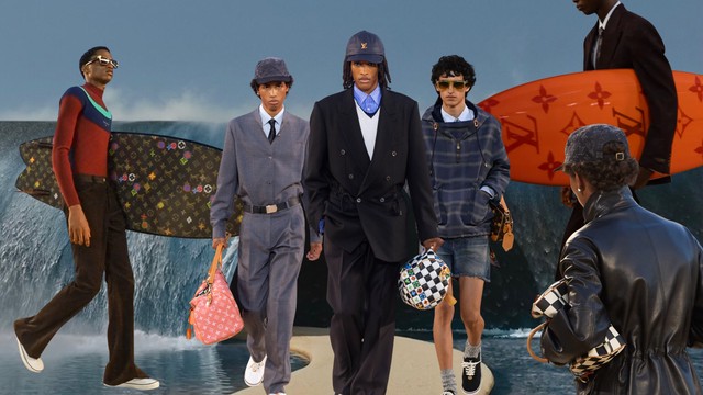 Louis Vuitton Menswear SS27: Lời mời gọi từ đại dương dưới ánh trăng Paris