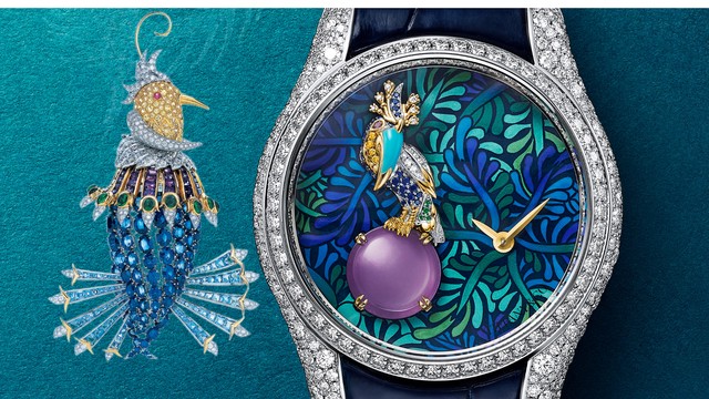 Một chú chim trên cổ tay: Tiffany & Co. diễn giải di sản qua bảng màu nhiệt đới 