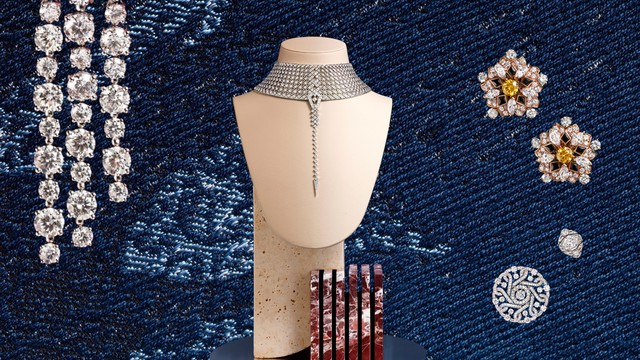 Kỹ nghệ ren Haute Couture hóa hình hài đá quý qua Bvlgari Eclettica