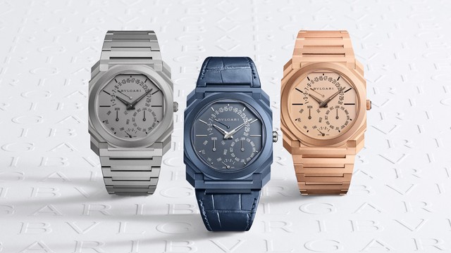 Sắc xanh mới trên biểu tượng Octo Finissimo của Bvlgari