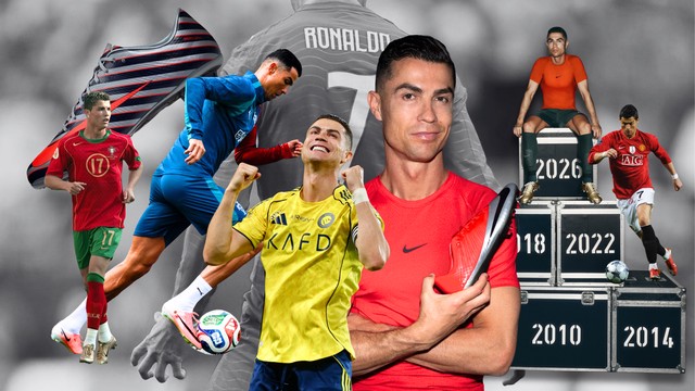 14 dấu ấn Nike Mercurial viết nên sự nghiệp của Cristiano Ronaldo