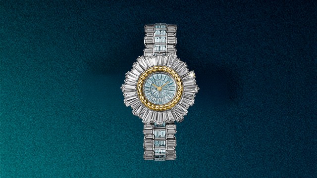 Đóa hoa đá quý bung nở trên cổ tay từ Tiffany & Co.