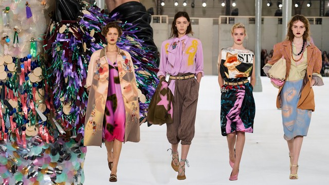 Dries Van Noten Xuân Hè 2027: “Nữ minh tinh” toả sáng trên đường phố